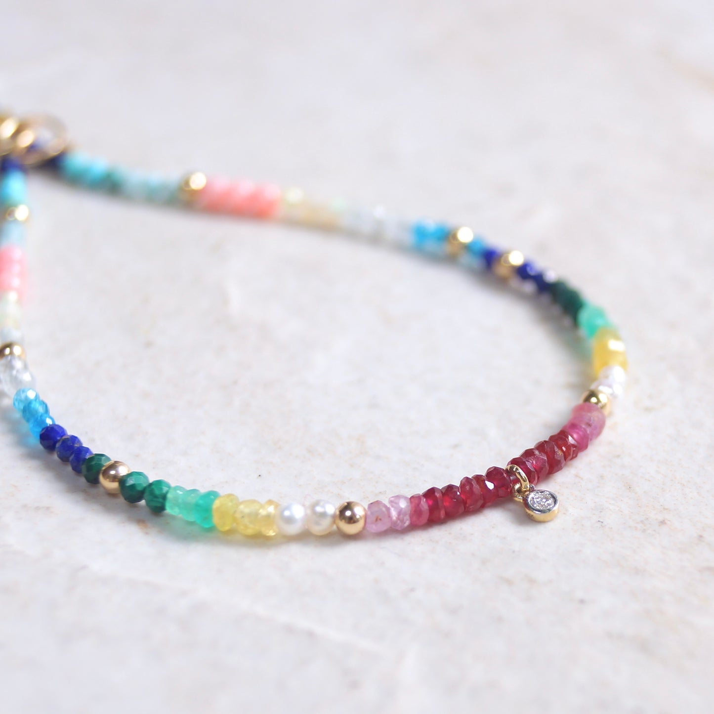 Rainbow Boho Bracelet | 2mm